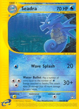 Seadra (58) Reverse Holofoil - Aquapolis