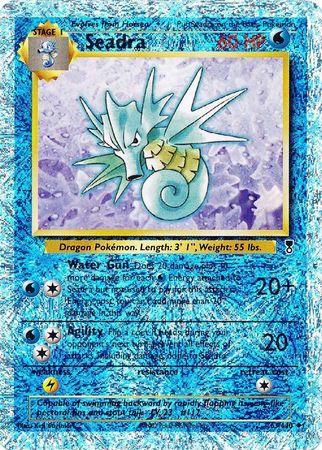 Seadra (63) Reverse Holofoil - Legendary Collection