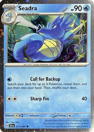Seadra (Cosmos Holo) (11) Holofoil - Miscellaneous Cards & Products