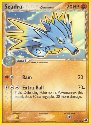 Seadra (Delta Species) (37) Reverse Holofoil - Dragon Frontiers