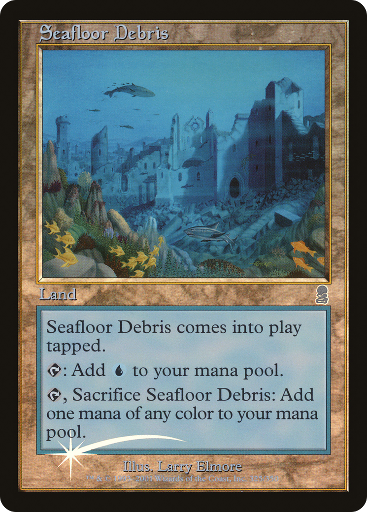Seafloor Debris (Uncommon Misprint) (325) Foil - Odyssey