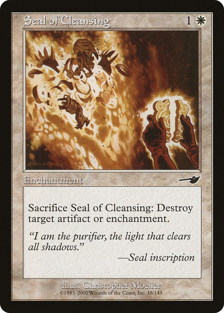 Seal of Cleansing (018) - Nemesis