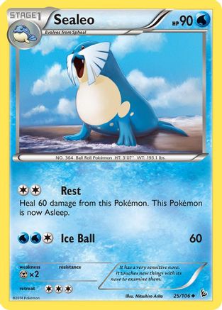 Sealeo (25) Reverse Holofoil - Flashfire
