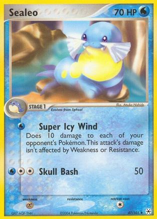 Sealeo (47) Reverse Holofoil - Hidden Legends