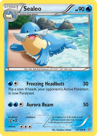 Sealeo (47) Reverse Holofoil - Primal Clash