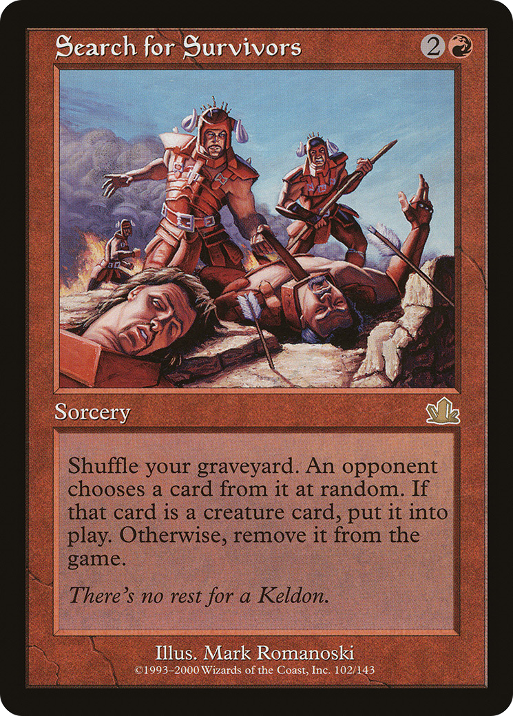 Search for Survivors (102) Foil - Prophecy