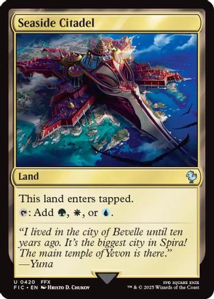 Seaside Citadel (420) Surge Foil - Commander: FINAL FANTASY