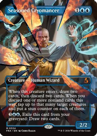 Seasoned Cryomancer (Borderless Shattered Mirror) (324) - Reality Fracture