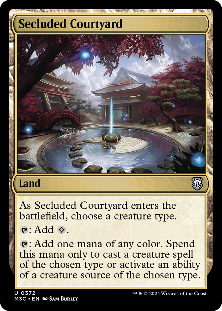 Secluded Courtyard (372) - Commander: Modern Horizons 3