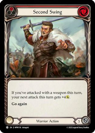 Second Swing (Red) (MPW118) - Mastery Pack Warrior