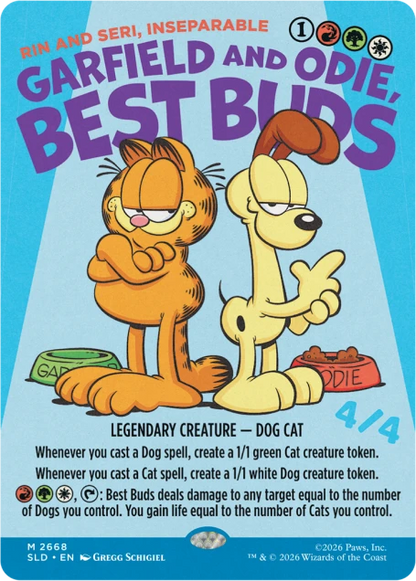 Secret Lair - Garfield: Motivationally Challenged