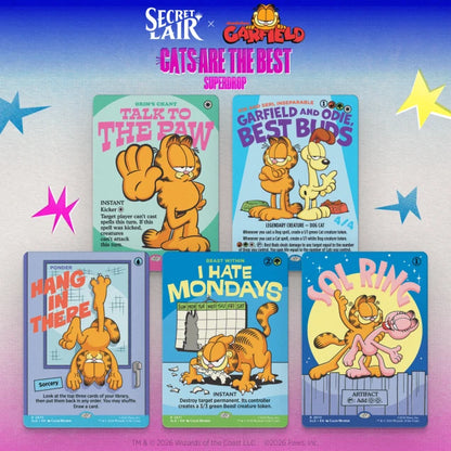 Secret Lair - Garfield: Motivationally Challenged