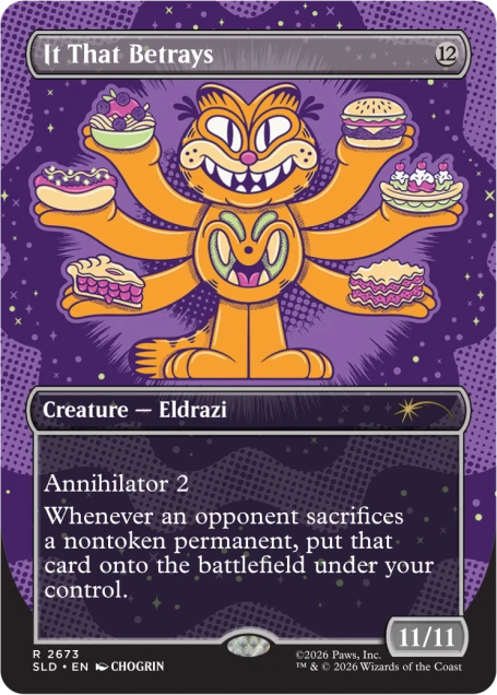 Secret Lair - Garfield: Our Only Thought is to Entertain You