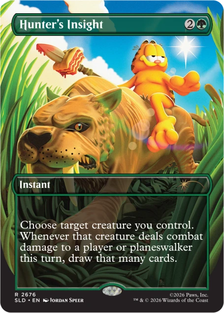 Secret Lair - Garfield: Our Only Thought is to Entertain You