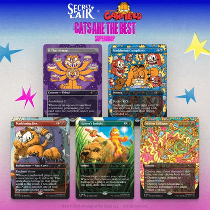 Secret Lair - Garfield: Our Only Thought is to Entertain You