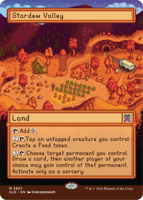 Secret Lair - Stardew Valley: Welcome to Stardew Valley Foil Edition