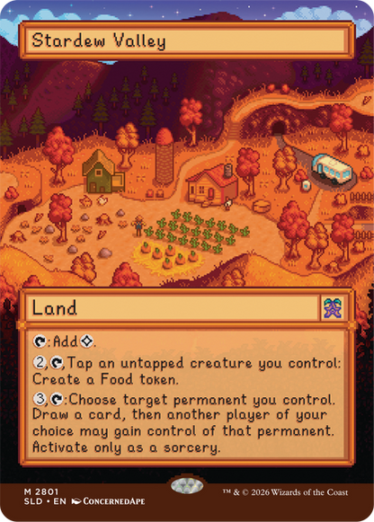 Secret Lair - Stardew Valley: Welcome to Stardew Valley Foil Edition