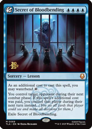 Secret of Bloodbending (Prerelease) (069) Foil - Avatar: The Last Airbender