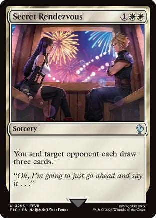 Secret Rendezvous (253) Surge Foil - Commander: FINAL FANTASY