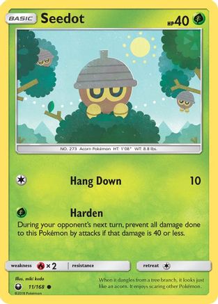 Seedot (11) Reverse Holofoil - Celestial Storm