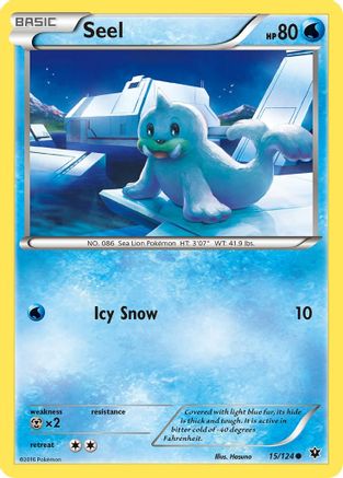 Seel (15) Reverse Holofoil - Fates Collide