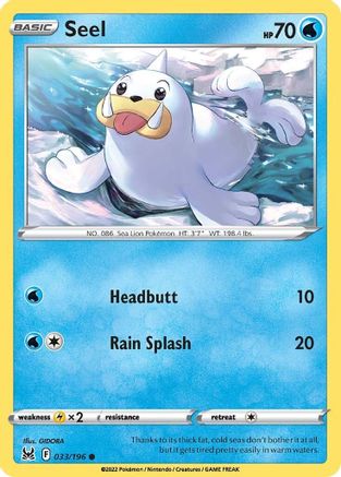 Seel (33) - Lost Origin