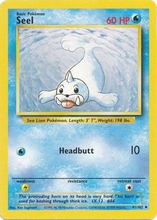 Seel (41) - Base Set