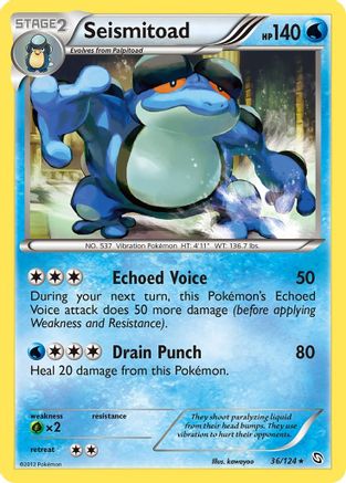 Seismitoad (36) Reverse Holofoil - Dragons Exalted