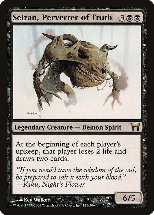 Seizan, Perverter of Truth (143) - Champions of Kamigawa