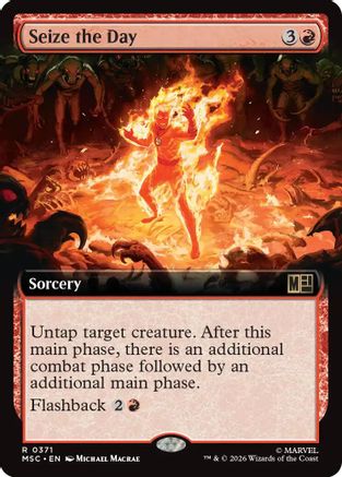 Seize the Day (Extended Art) (371) - Commander: Marvel Super Heroes
