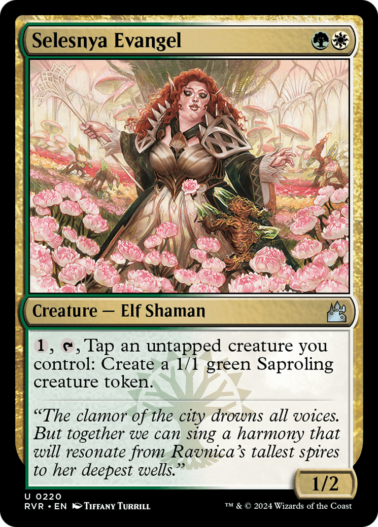 Selesnya Evangel (220) Foil - Ravnica Remastered