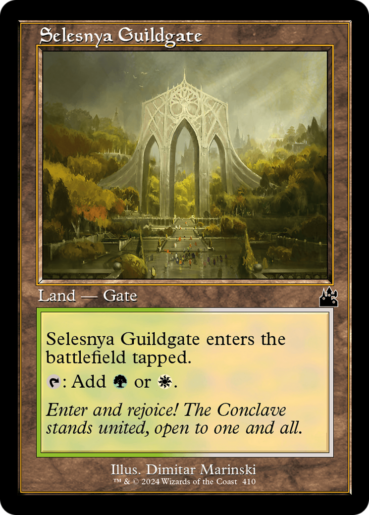 Selesnya Guildgate (Retro) (410) - Ravnica Remastered