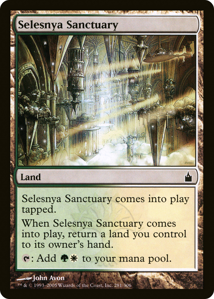 Selesnya Sanctuary (281) Foil - Ravnica: City of Guilds