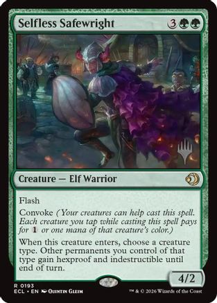 Selfless Safewright (Promo Pack) (193) Foil - Lorwyn Eclipsed