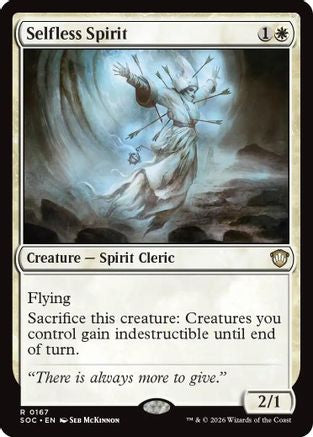 Selfless Spirit (167) - Commander: Secrets of Strixhaven