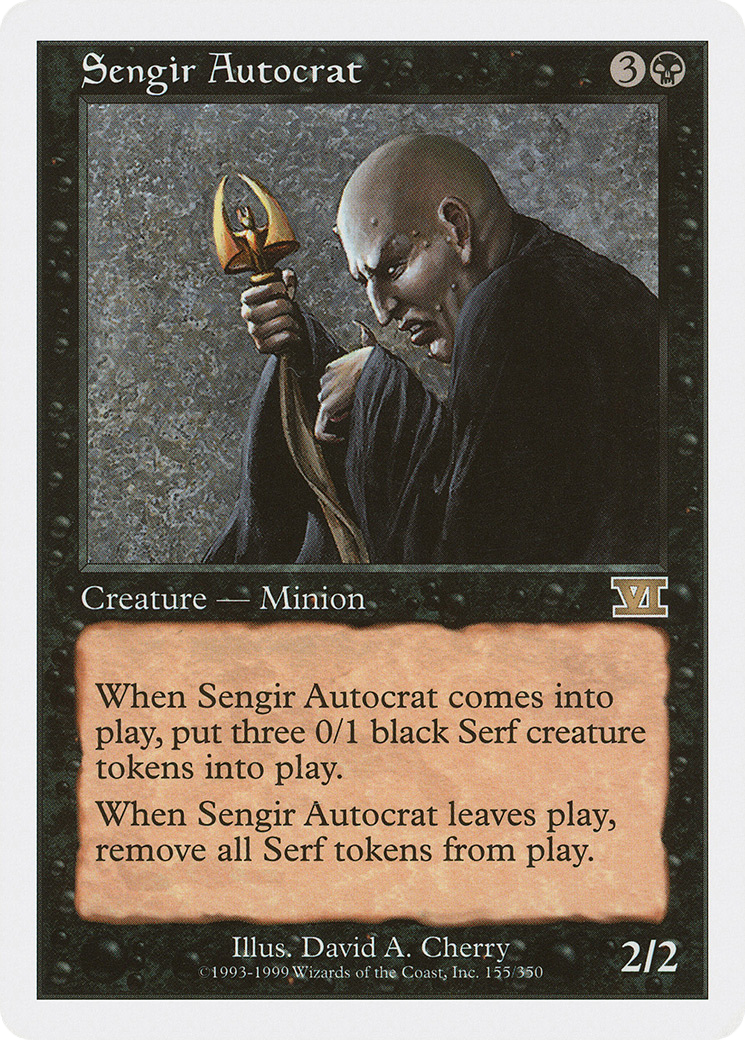 Sengir Autocrat (155) - Classic Sixth Edition