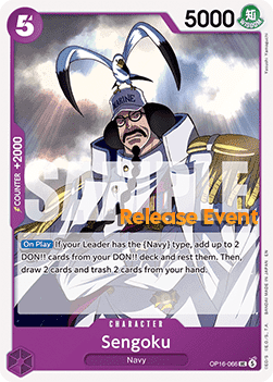 Sengoku (OP16-066) Release Event Cards