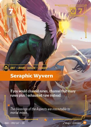 Seraphic Wyvern (092) Foil - Radiance