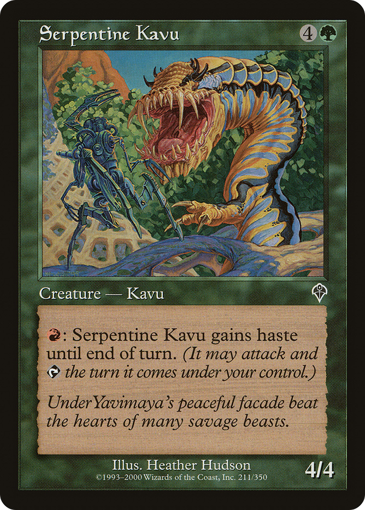 Serpentine Kavu (211) - Invasion