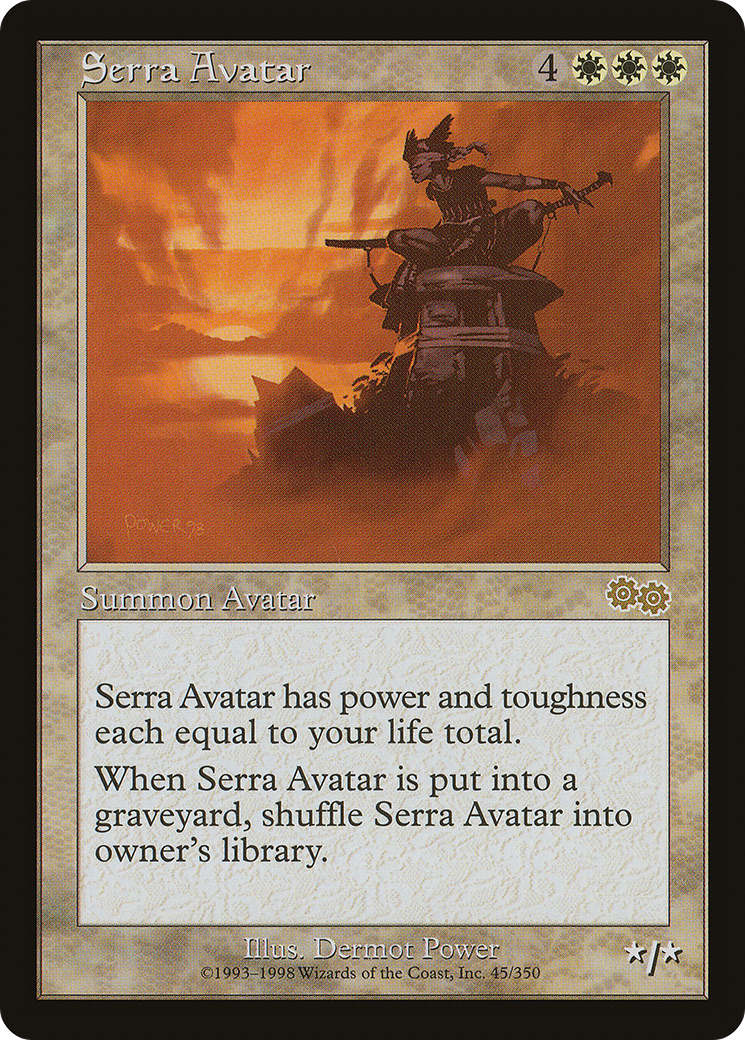 Serra Avatar (045) - Urza's Saga