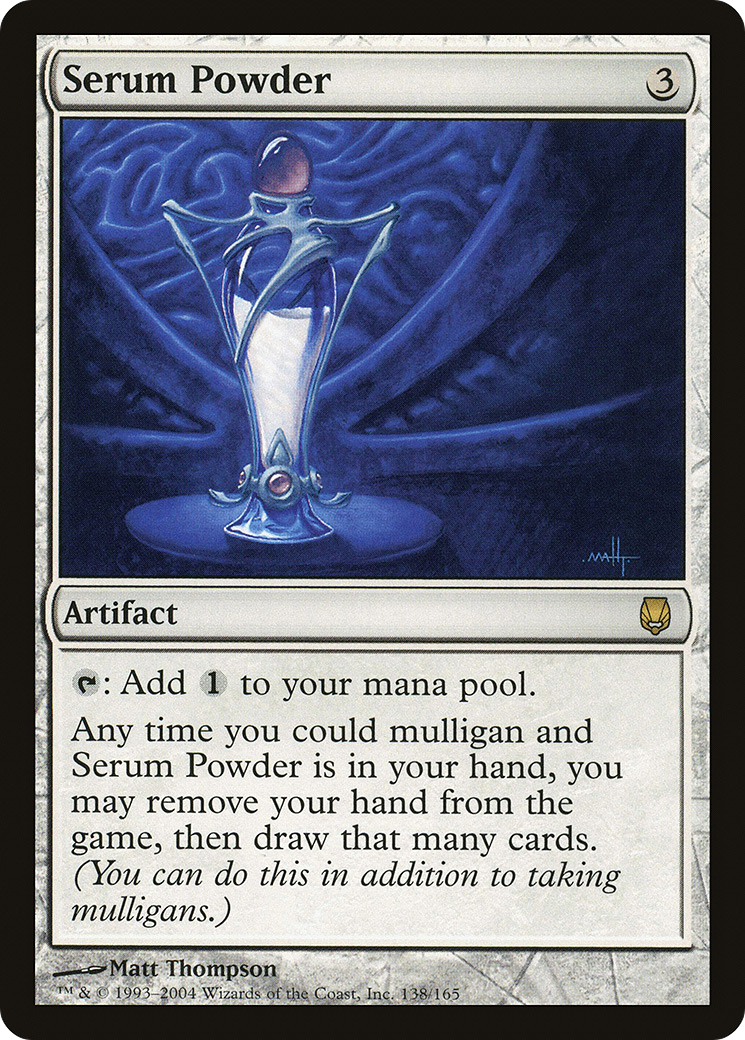 Serum Powder (138) Foil - Darksteel