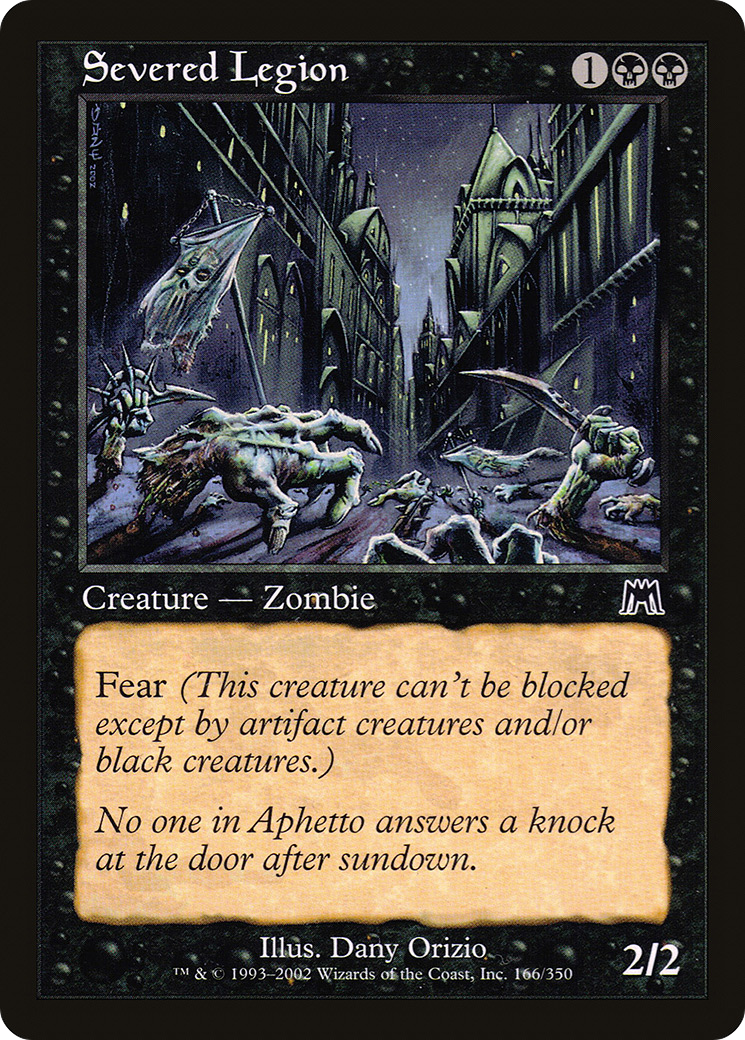 Severed Legion (166) Foil - Onslaught