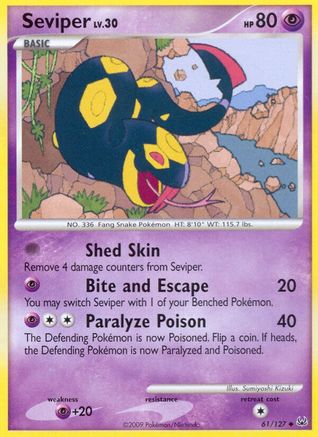 Seviper (61) - Platinum