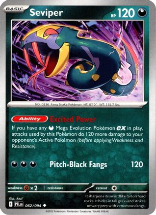 Seviper (62) - Phantasmal Flames