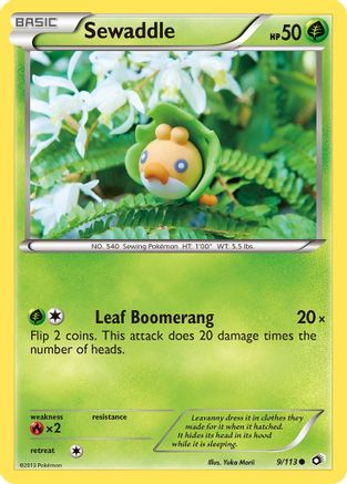 Sewaddle (9) - Legendary Treasures