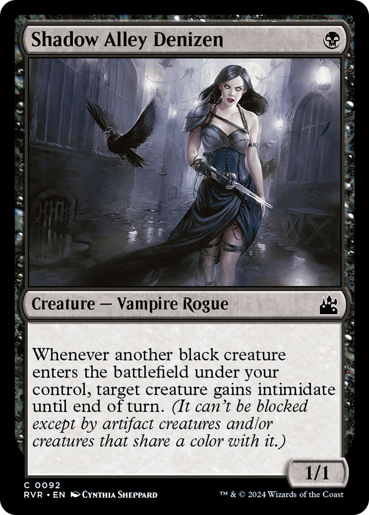 Shadow Alley Denizen (092) Foil - Ravnica Remastered