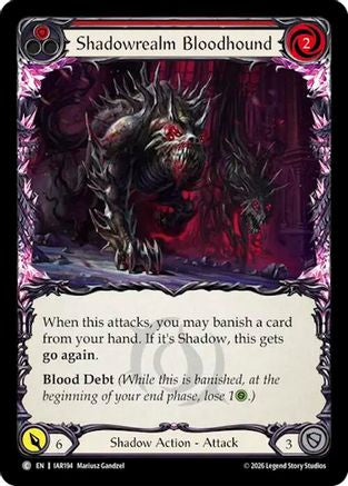 Shadowrealm Bloodhound (Red) (IAR194) - Usurp the Shadow Throne