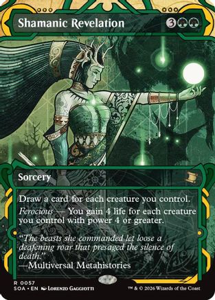 Shamanic Revelation (057) Foil - Secrets of Strixhaven: Mystical Archive