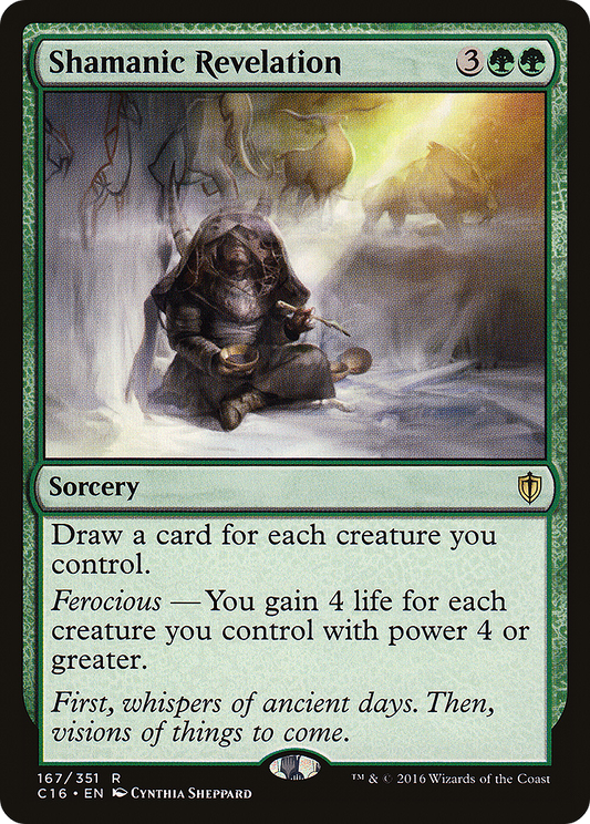 Shamanic Revelation (167) - Commander 2016