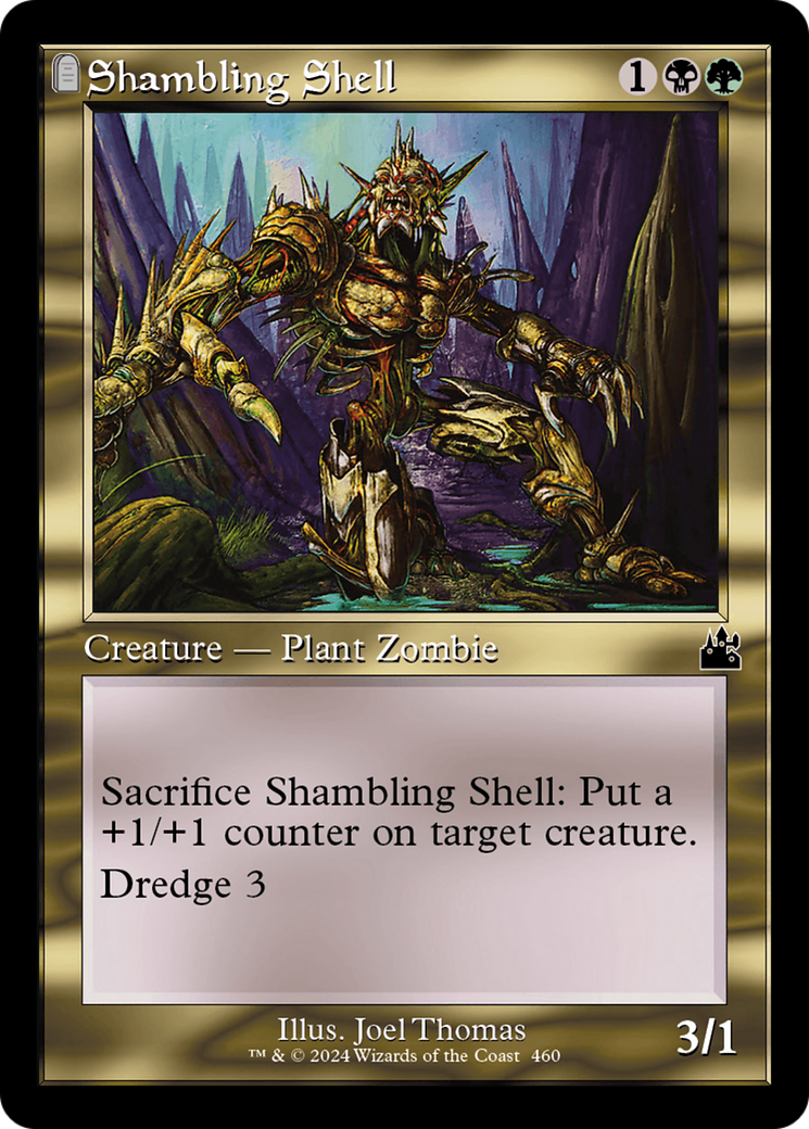 Shambling Shell (Retro) (460) Foil - Ravnica Remastered